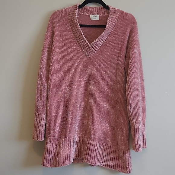 Aritzia Wilfred Chenille Violetta Sweater S - Picture 2 of 13